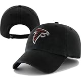 NFL Atlanta Falcons Clean Up Adjustable Hat, Black, One Size Fits All
