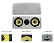 Acoustic Audio HD-6c 350 Watt In-Wall/Ceiling Center Channel Speaker