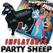 Inflatable Party Sheep- Black