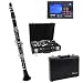 Gemeinhardt Model 2CN1 Student B Flat Clarinet + Chromatic Tuner w/ Metronome, Mouthpiece & Hard Case