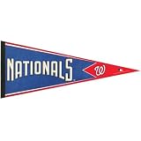 Washington Nationals - Collage 12 X 30 Pennant MLB Pro Baseball