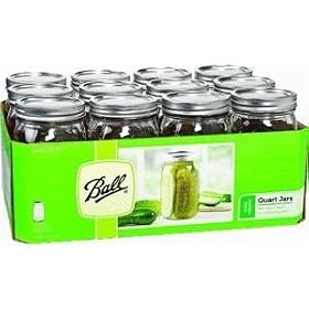67000 Ball Qt Mason Jar WM 12-pack