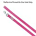 Pawtitas 6 FT Dog Leash - Comfortable Handle, Highly Reflective Threads, Heavy Duty Training Leash (Medium 6 FT)