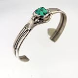 Turquoise Cuff Bracelet by Johnny Watson
