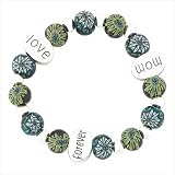 FOREVER MOM BEADED BRACELET