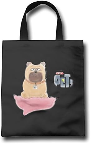 POPULAR Mel Pug The Secret Life Of Pets Poster Polyester Tote Bag