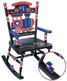 Railroad Wooden Rocking Chair