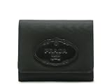 PRADA（プラダ） 折り財布 テスートナイロン レザーロゴ NERO 【並行輸入品】 PRADA アクセサリー