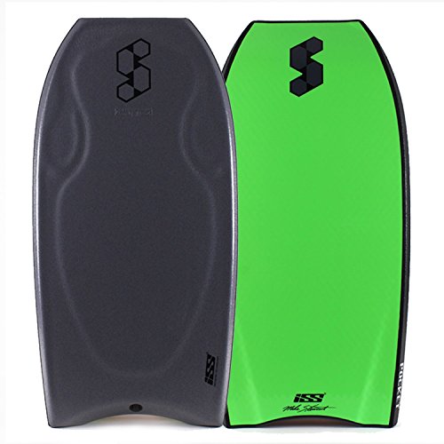 Mike Stewart Science ISS Pocket PP LTD CT 41.5 2016 Bodyboard - Gun Metal Grey deck, Black rails, Fluro Green bottom