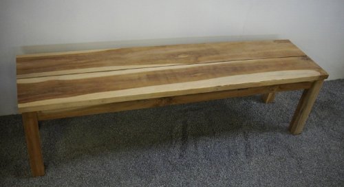 Ambientehome 62823 Bank Santos ca. 180 x 40 x 45 cm, Teakholz