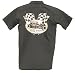 Lucky 13 Black Widow Hot Rod Mens Button Front Shirt, Hot Rod Checkered Flag Shirt Med. - 6X