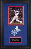 Russell Martin Los Angeles Dodgers Deluxe Framed Unsigned 8x10 Photograph with Plate