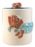 41AY1K7HPEL. SL160  Hot Diggity Dogs Grateful Weiner Ceramic Coffee Mug