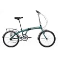 Raleigh Stowaway 3 Folding Bike - 20w Blue - Sturmey Archer 3 speed 2012