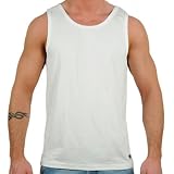Men's New White Athletic Tank Top By Platinum Sport Size Large