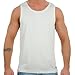 Men's New White Athletic Tank Top By Platinum Sport