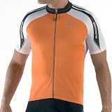 Giordana 2008 Silverline Short Sleeve Cycling Jersey - Orange - (GI-SSJY-SILV-ORAN)