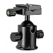 Foto4easy Metal Photography Camera Tripod Ball Head 360 Degree Rotating Panoramic Ball Head with 1/4