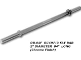 84 Chrome Olympic Fat Bar