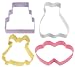 Wilton 4 Piece Wedding Cookie Cutter Set