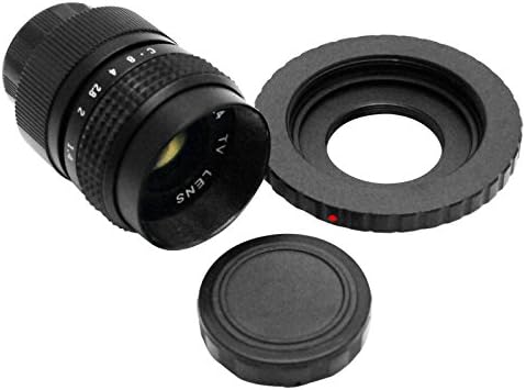 25mm F1.4 CCTV Lens + C Mount Sony Adapter NEX-3 NEX-C3 NEX-5 NEX-5N NEX-6 NEX-7
