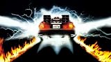 DeLorean, Backdrop -- (Back to the Future) 1985 Poster Approximate size 11.7" x 16.5"- 297mm x 420mm