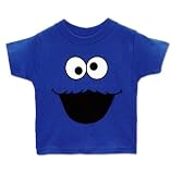 Cookie Monster Head - Toddler T-Shirt, 2 Years