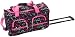 Rockland Luggage Rolling 22 Inch Duffle Bag, Heart1, One Size