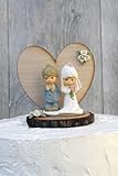 Precious Moments Rustic Wedding Cake Topper