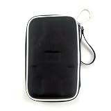 Quality and Protective Black GPS Hard Case Slide Zipper Closure with Metal Clip Included for Garmin Nuvi 200, 205, 250, 255, 260, 270