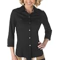 Merona® Collection Button Down Top - Ebony