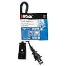 Woods 293 2-Foot HPN Mini Plug Appliance Cord, Black