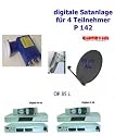 P 142 dig. Satanlage 4 TN, 85 Alu anthrazit, 2 x M 45