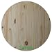 Allwood Round Table Top, 36" Knotty Pine Round Pan