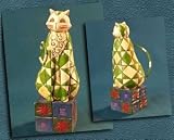 Cat Green Jim Shore