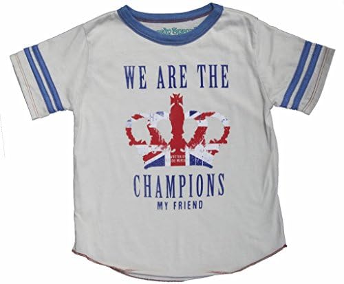 ROWDY SPROUT QUEEN "WE ARE THE CHAMPIONS" VARSITY TEE (2T)