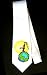 Party Decoration Necktie with globe, worold, "water pump", earth