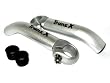 Trans X Alloy Ski Bend Bar Ends in Silver