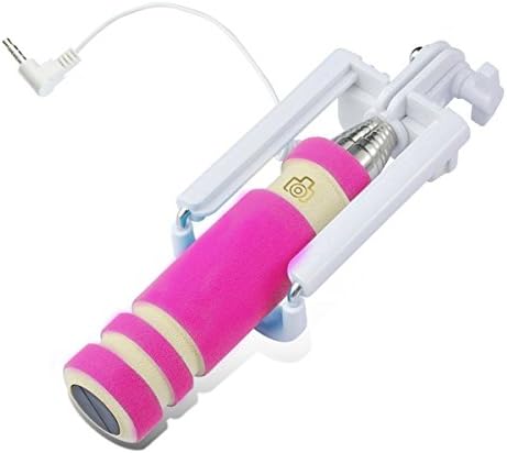 Selfie Sticks Monopod, ZENBLU Handheld Mini Mobile Phone Holder Tripod Universal Extendable Self-portrait with built-in Remote Shutter for iPhone 5s 6 6 Plus Samsung Android Accessories Pink