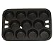 Cajun Cookware 11 Hole Seasoned Cast Iron Muffin Pan