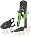 Greenlee PA4909 Network Tool Bundle with Data SureStrip, All-in-One Tool, Non-Impact 110 Punchdown Tool, 10 RJ11 and RJ45 Modular Plugs