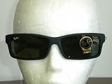 Ray Ban RB4151 Black Rubber Crystal Green 622 59mm Sunglasses