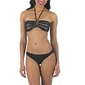 Bikini Love: Ashley Paige Knit Sunshine Designer Swimwear - Black