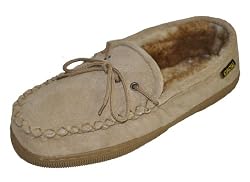 Eurow Sheepskin Men's Hardsole Moccasin
