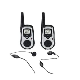 Audiovox GMRS9010-2 10-Mile GMRS Twin Pack Radio with NOAA Receiver/Weather Alert