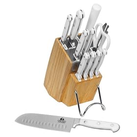 Chicago Cutlery Cabrera 12-Piece Knife Set with Block
