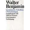 Gesammelte Schriften: Supplement III. Marcel Proust, Guermantes: Suppl. III