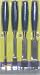4 Chisel set with sharpening stone