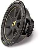 Kicker 10C104 Comp 10-Inch Subwoofer 4 Ohm (Black)