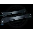 ASR Black Rear Subframe Brace - 92-95 Honda Civic / 94-01 Acura Integra